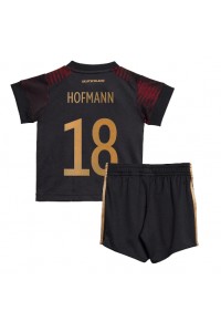 Saksa Jonas Hofmann #18 Jalkapallovaatteet Lasten Vieraspeliasu MM-kisat 2022 Lyhythihainen (+ Lyhyet housut)